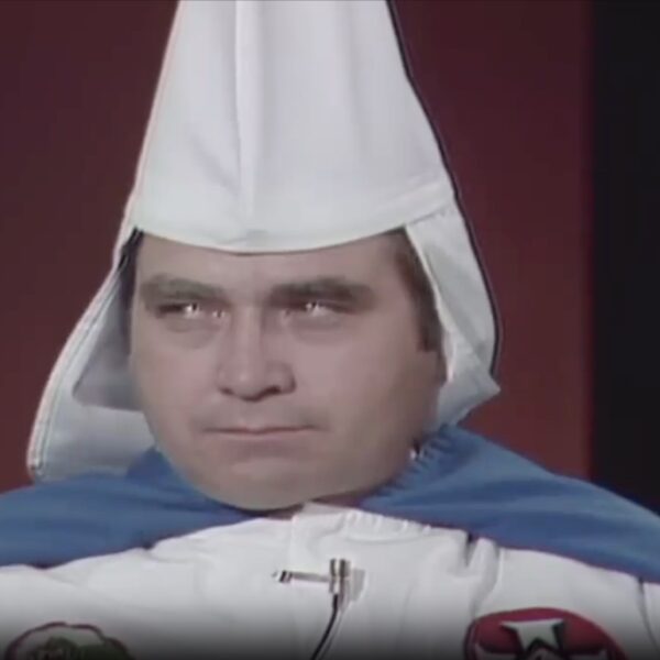 Klansman in robes gives-alarming statements